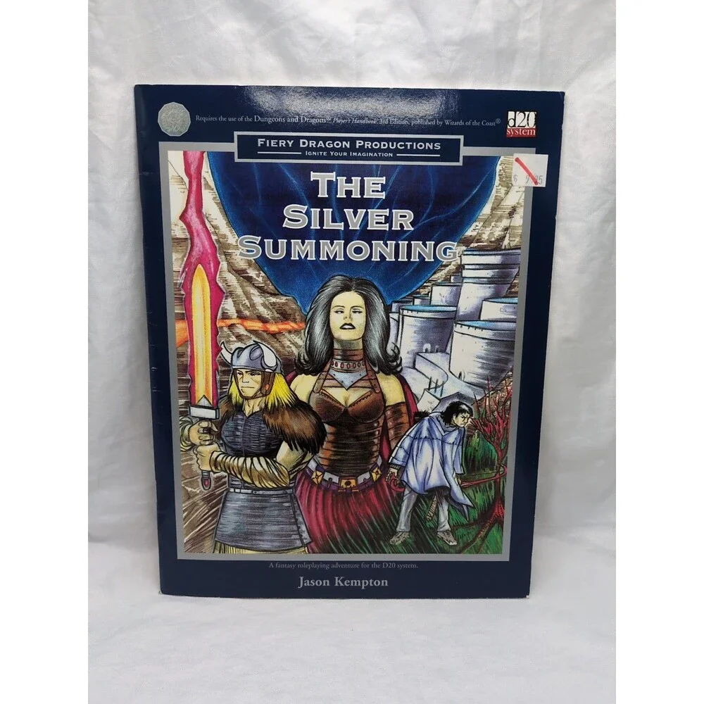 The Silver Summoning Fiery Dragon Productions D20 System RPG Adventure Module